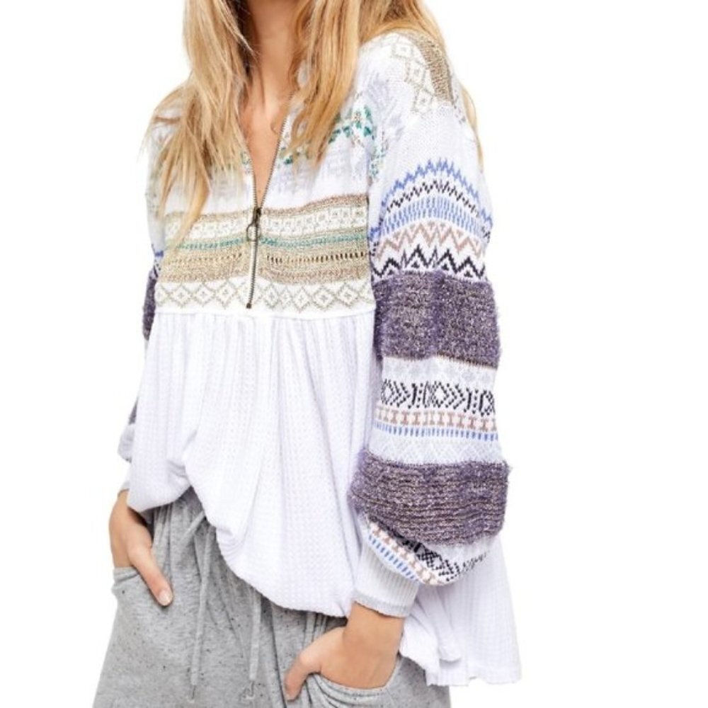 Free People Cozy Cottage Sweater
